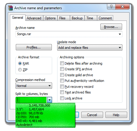Using-Winrar-as-file-Splitter-and-Joiner