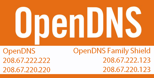 Using OpenDNS Family Shield for blocking Inappropriate sites