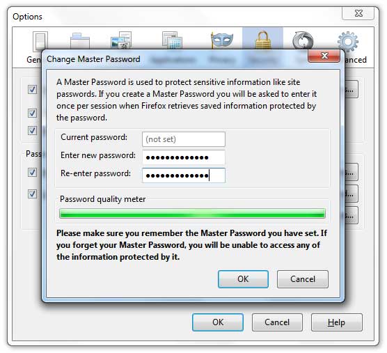 Setup-Firefox-Master-Password