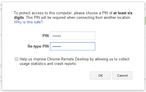 Chrome-Remote-Desktop-PIN