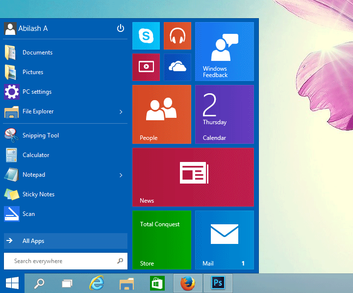 Start-Menu-in-Windows-10