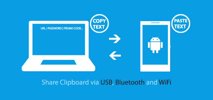 Share-Clipboard-via-USB,-Bluetooth-and-WiFi