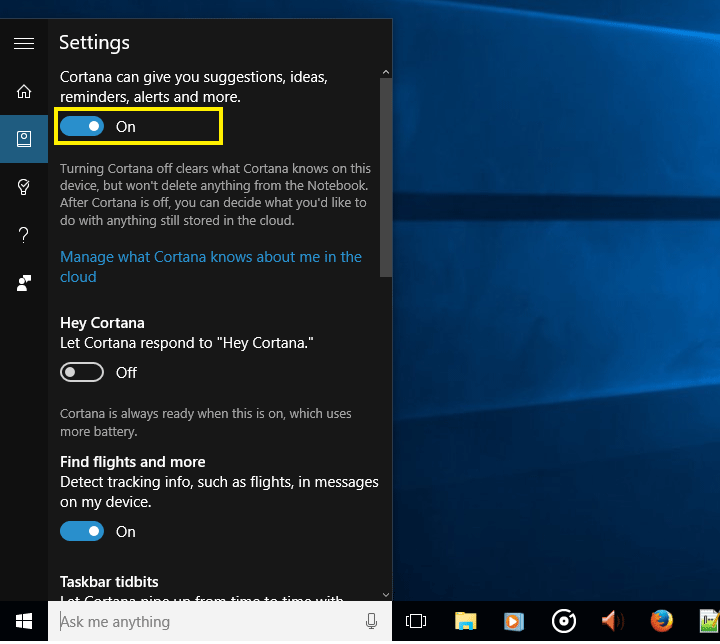 Disable-Cortana-in-Windows-10