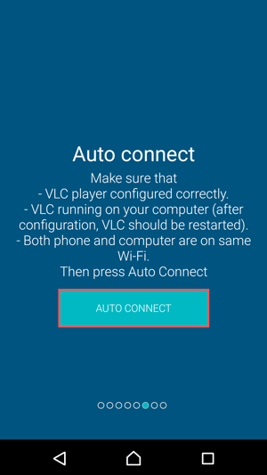 Auto-Connect-VLC-Mobile-remote