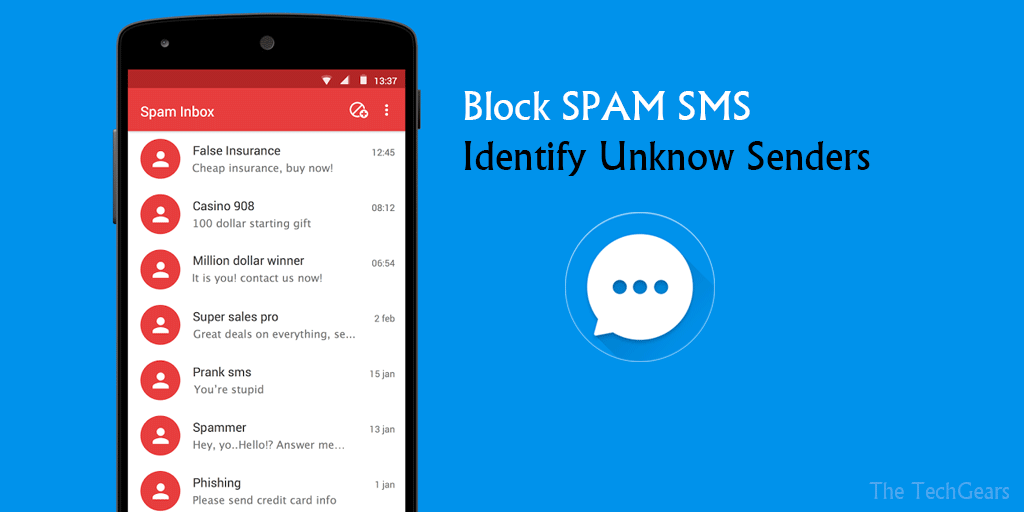 Block-Spam-SMS-with-Truemessenger