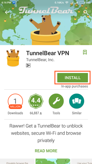 Install-TunnelBear-VPN-Pokemon-Go
