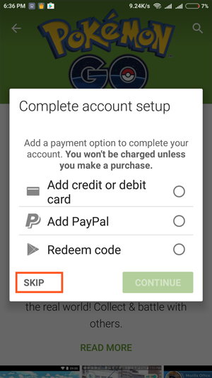 Skip-Payment