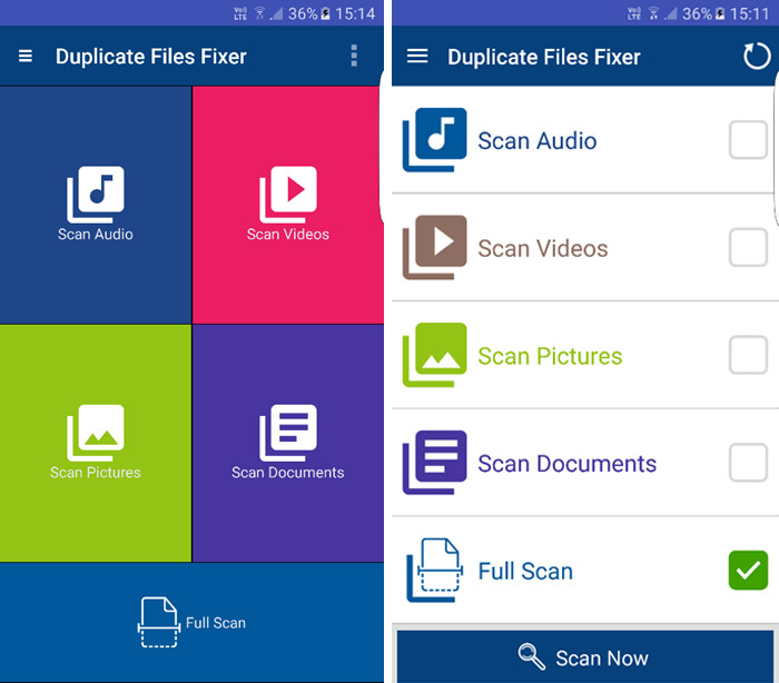 Duplicate Files Fixer Android App